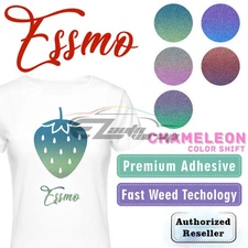 Essmo™ Color Change HTV T-Shirt Heat Transfer Vinyl T-Shirt 10" Iron Heat Press