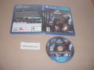 JURASSIC WORLD: EVOLUTION game in case - Sony Playstation 4 PS4