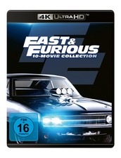 Fast & Furious - 10-Movie-Collection (4K UHD Blu-ray) Vin Diesel (UK IMPORT)