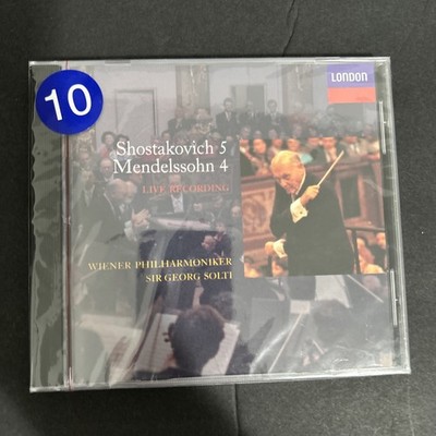 Shostakovich 5 / Mendelssohn 4 Solti Brand New