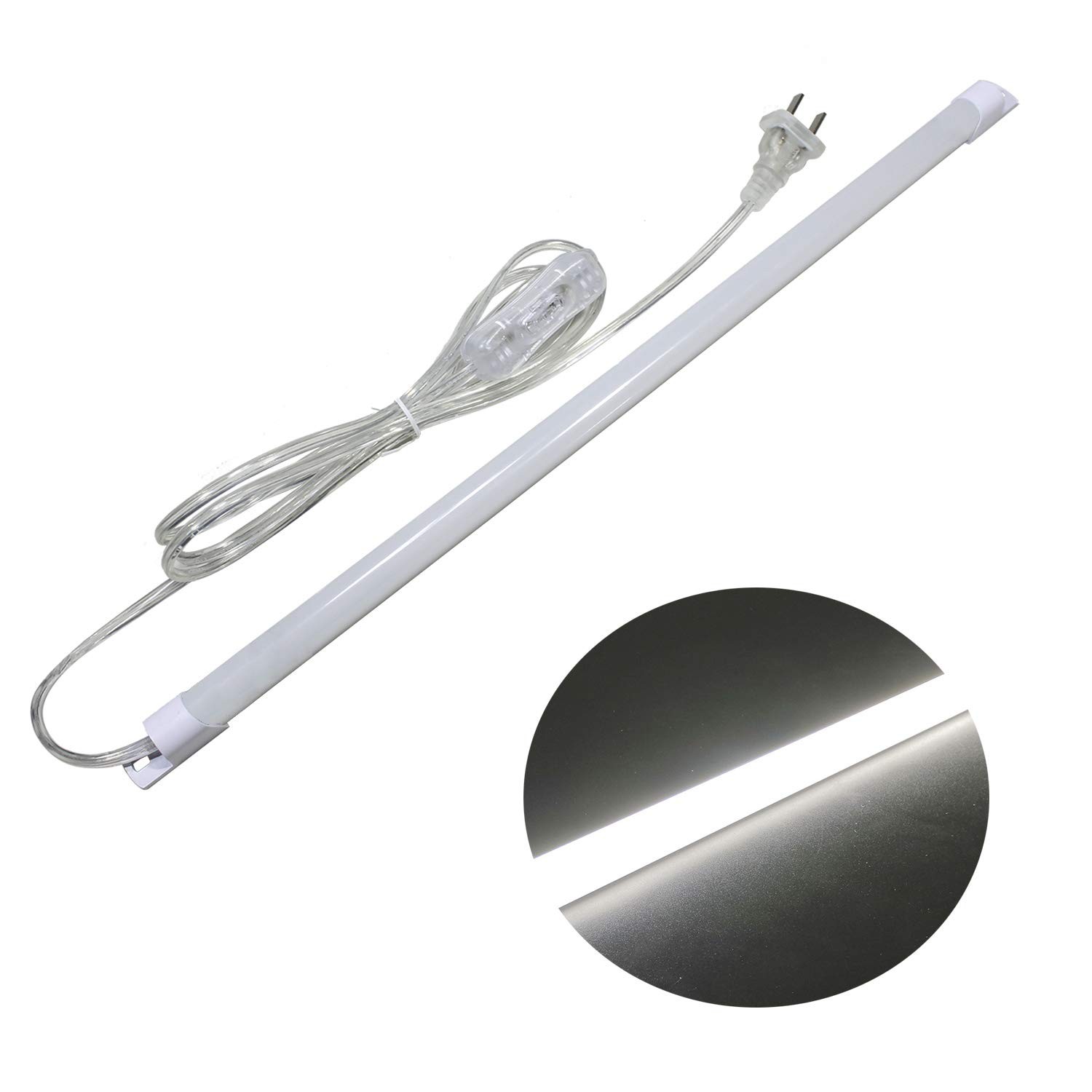 STBTECH 110V LED Under Cabinet Lighting,17inch 17 inches, White(6000K)