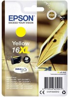 Original Epson 16XL Yellow Druckerpatrone Tinte Tintenpatrone Mhd 2027 *Neu*