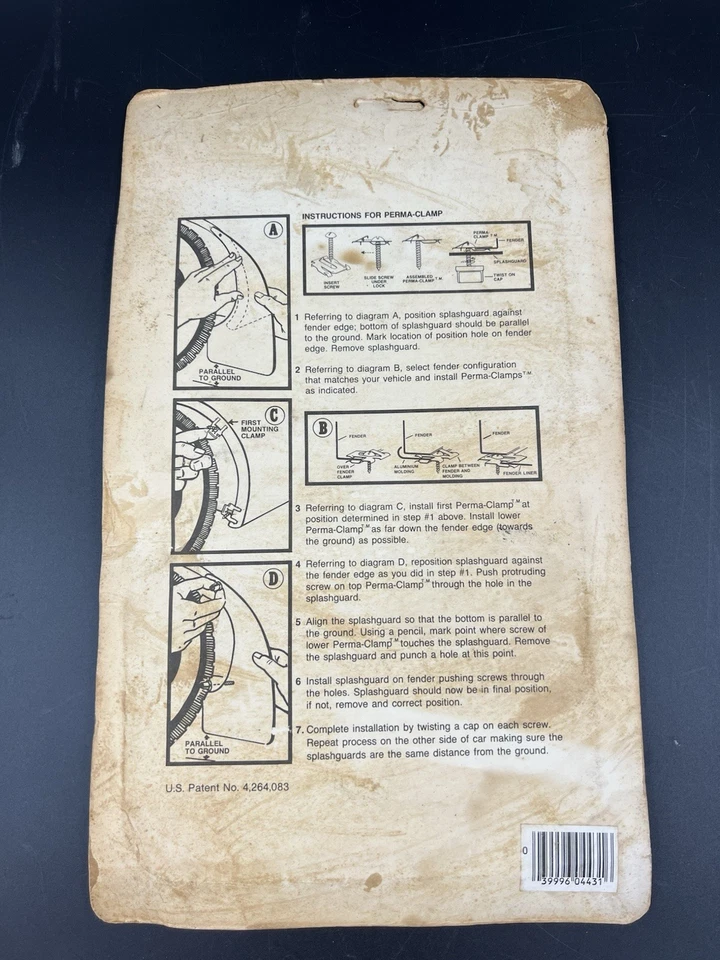 1983 PowerFlow Z28 Clamp-On Splashguards - Image 4 of 4