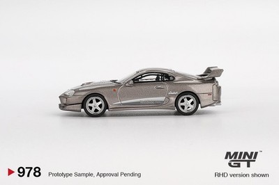 MINI GT Veil Side トヨタスープラ MINI GT Toyota Supra Veilside Combat V-11 Combat Gray #978 ~ 1/64