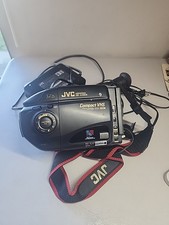 JVC GR-AX808 Camcorder Compact VHS VideoMovie  Charger AA-V35U 12x ZoomVCR Tran