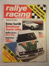alte Zeitschrift Rally Racing Motormagazin Autos Rennsport 2. Februar 1978