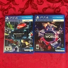 PLAYSTATION VR WORLDS / DEMO DISC (Playstation VR) ESRB: E-M, Lot of 2