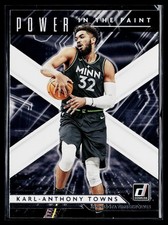 2021-22 Donruss #5 Karl-Anthony Towns Power in the Paint