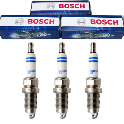 3x Bosch Zündkerzen FR7HC Für VW POLO 9N 6R SEAT IBIZA SKODA FABIA 0242236565