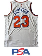 Mitchell Robinson Signed Autographed New York Knicks Jersey PSA DNA COA