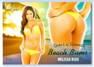 MELISSA RISO ''BEACH BUMS CARD /5'' BENCHWARMER GIRLS OF SUMMER 2025