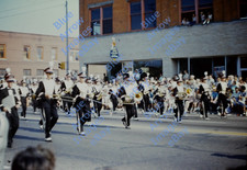 1962 35mm Slide Holland Michigan Parade Marching Band #13305