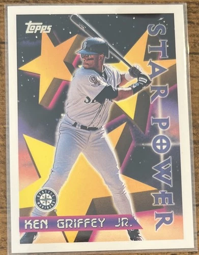 Ken Griffey Jr. 1996 Topps Star Power #230 Seattle Mariners Baseball Card