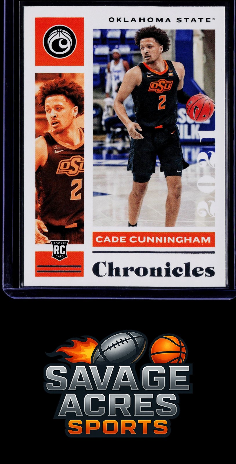 Cade Cunningham 2021 Panini Chronicles Draft Picks #1 Oklahoma State Cowboys