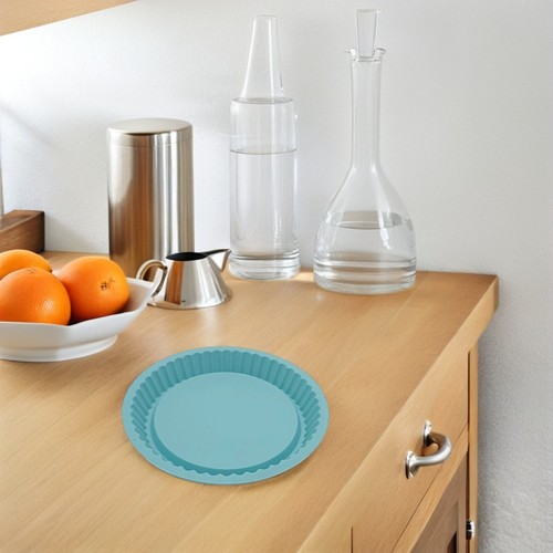 Silicone Pizza Baking Tray: Round Cake Pan Silicone Cake Mold Non-Stick Baking - Bild 6 von 12