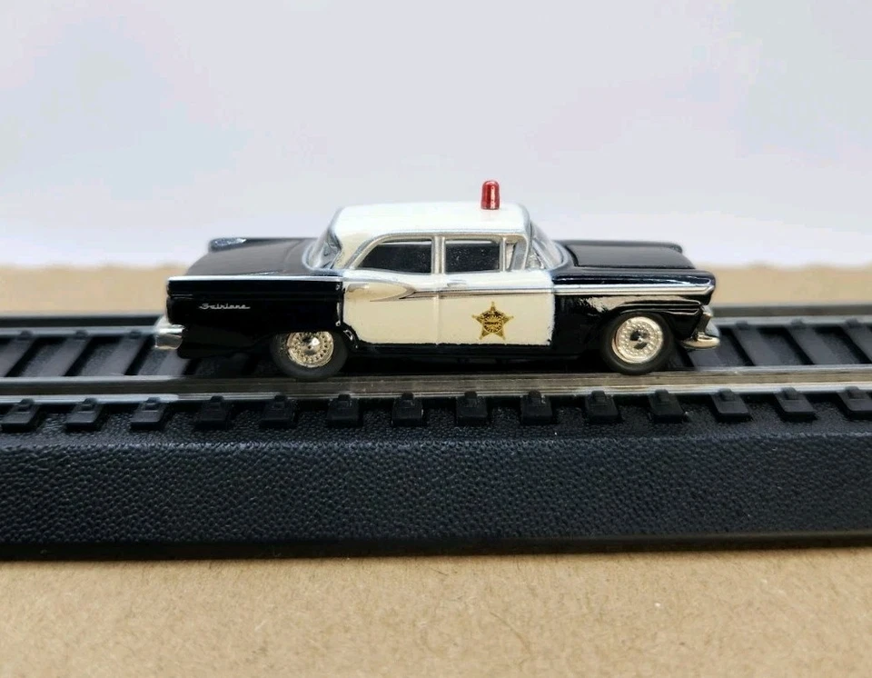 CMW Classic Metal Works Ho 1959 Ford Fairlane Police Car Mini Metals 1:87 EUC - Image 4 of 4