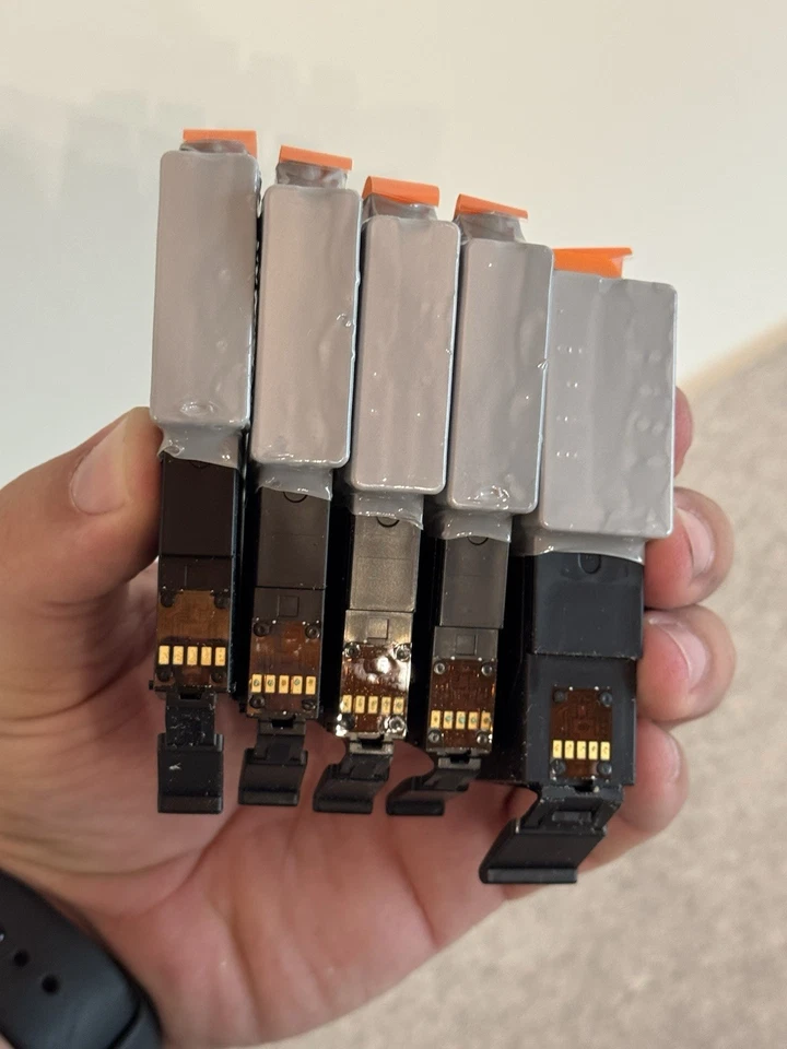 NUEVO Paquete de 5 cartuchos de tinta color originales Canon Pixma PGBK 270 XL, 271 B/C/M/Y Foto 4 de 4