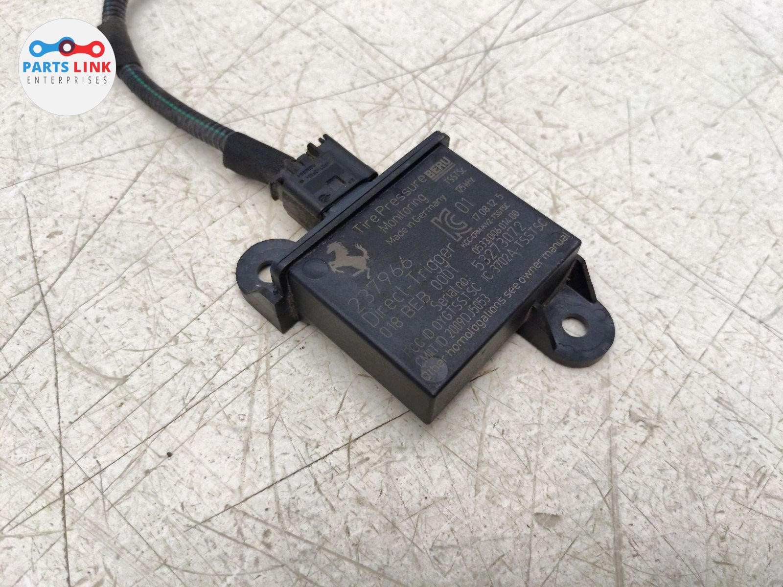 2008-14 FERRARI CALIFORNIA TPMS TIRE PRESSURE CONTROL MODULE TRIGGER F149 F12 FF
