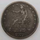 1877 $1 US Silver Trade Dollar - San Francisco Mint