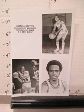 sports photo 1980s Darrell GRIFFITH basketball University of Louisville guard