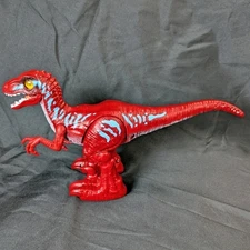 Robo Alive Rampaging Raptor Dinosaur Toy by Zuru Running Robotic Works 11”X6”