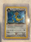 Pokemon Team Rocket Dark Dragonite 1st Edition Holo Rare 5/82 70 HP English