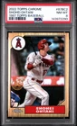 2022 TOPPS CHROME 1987 TOPPS BASEBALL 87BC2 SHOHEI OHTANI PSA 8