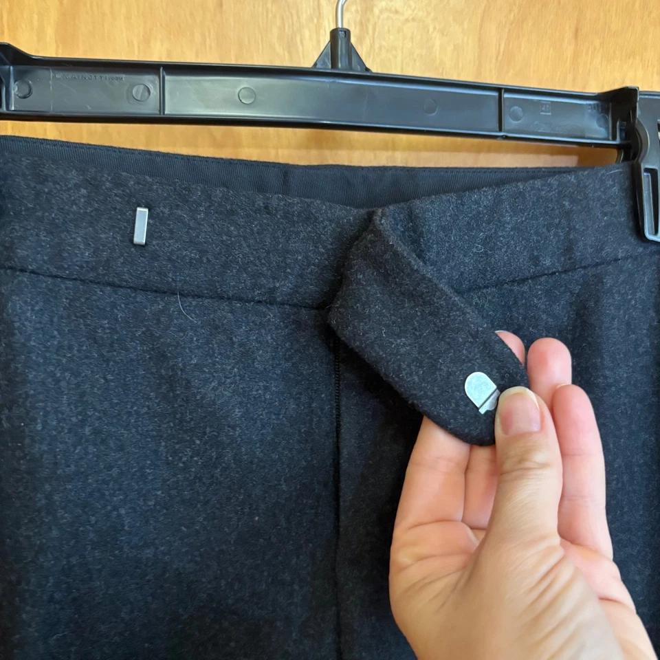 Ralph Lauren синий ярлык женщин шерсти смесь костюм брюки темно серый размер 2 - Изображение 2 из 4