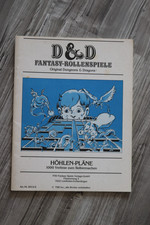 D&D, H&ouml;hlen-Pl&auml;ne, guter Zustand
