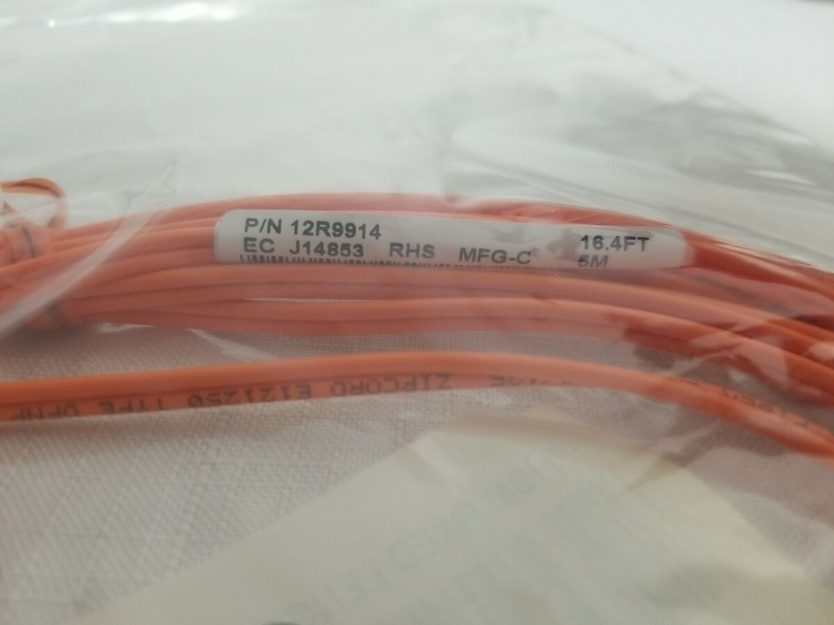 5M/16ft - LC/LC Fibre Cable 50/125 - IBM OEM - PN 12R9914 EC 5M/16ft - LC/LC Fibre Cable 50/125 - IBM OEM - PN 12R9914 EC