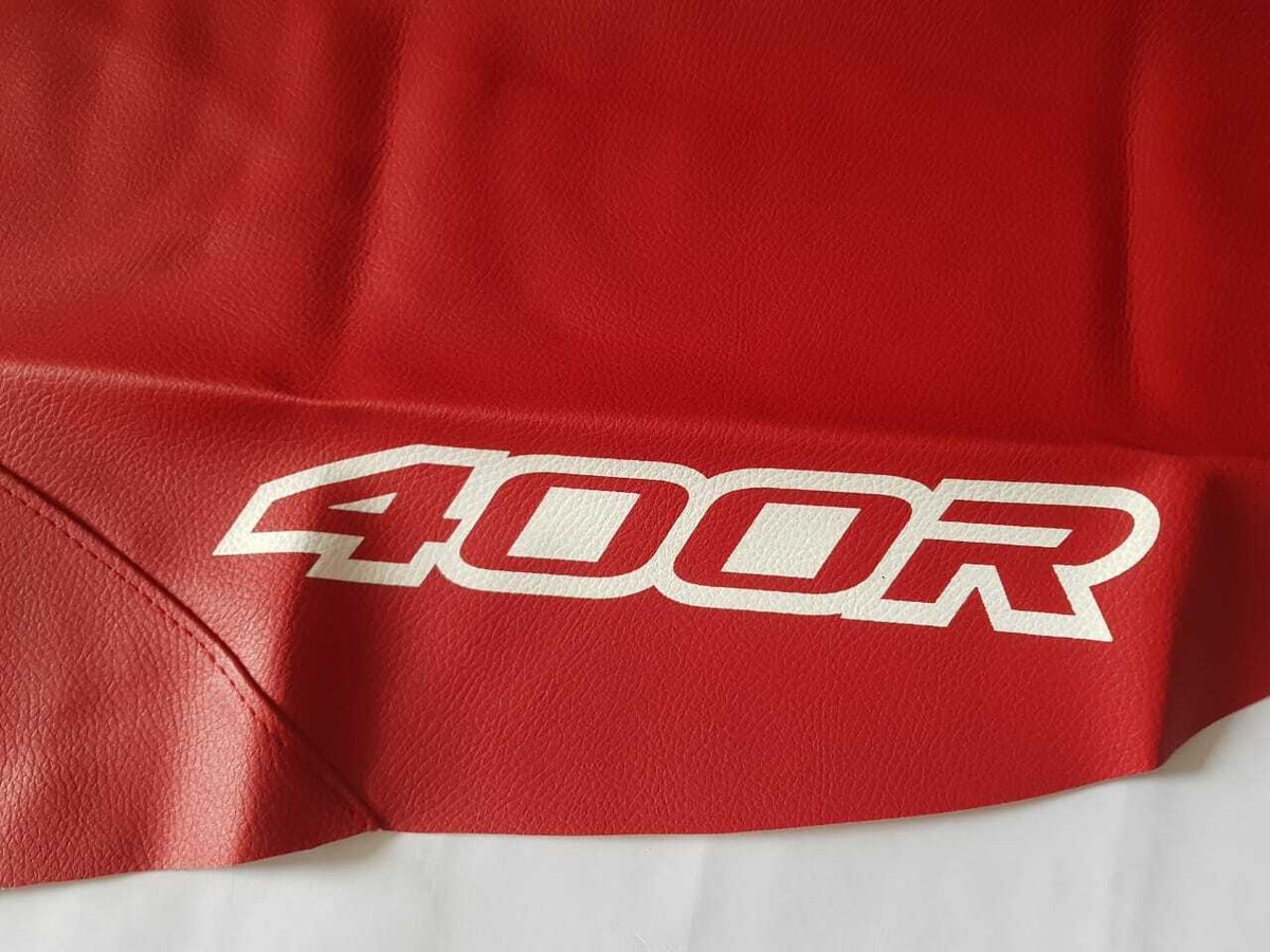 Red Tank Cover & Seat Cover For Honda XR400 / XR400R – Premium Design (1998+)