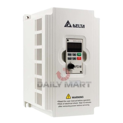 New In Box Delta VFD015M21A Frequency Converter 1.5KW 230V