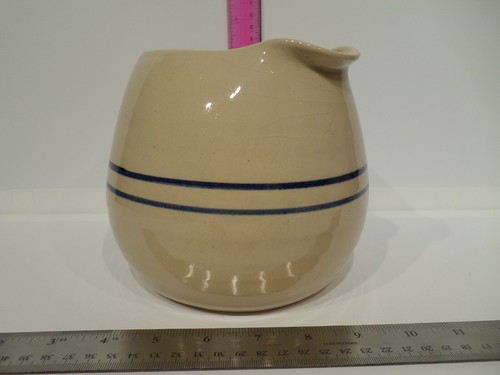 Vintage Marshall Pottery Pitcher Signed Sr Potter Landrence Houston Hand Painted - Picture 5 of 9