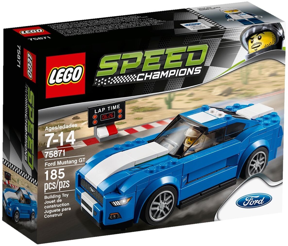 LEGO SPEED CHAMPIONS: Ford Mustang GT (75871) - NEW! RETIRED SET