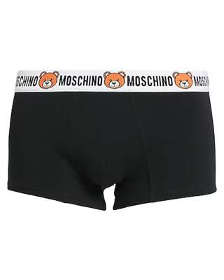 Underwear Set Moschino Underbear Underwear Boxer Man Cotton Black