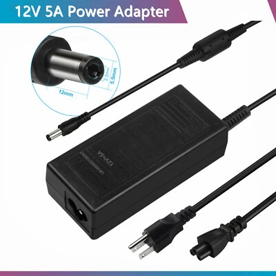 Power Supply 12V 5A for DVR NVR Security Cameras System CCTV Accessories Adapter