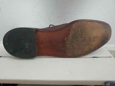 Wright Arch Preserver Burgundy Leather Wingtip Shoes Oxfords  display picture 1