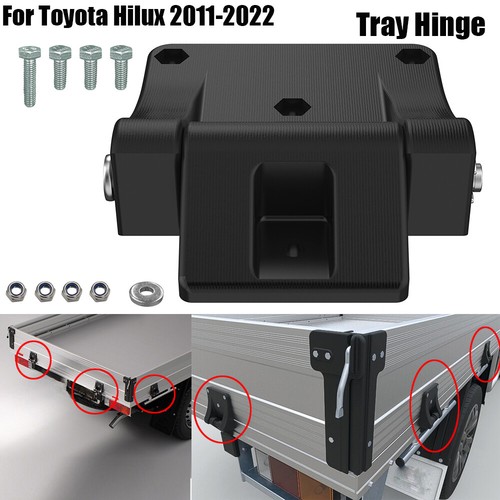 UTE Tray Hinge W/ Hardware Kit For Toyota Hilux 2011-2022 Hinge Side 2021 2020 - Bild 1 von 14