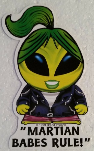 ALIEN--NEW--Vintage (1999) Vending Machine Sticker (#839) - Picture 3 of 3