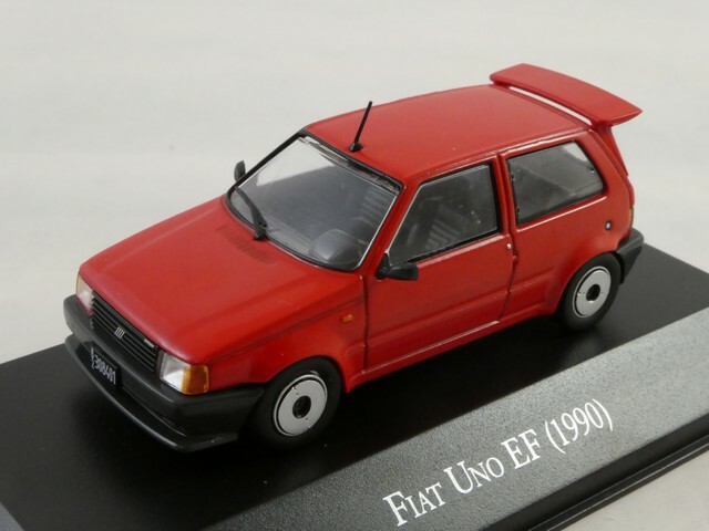 Atlas Fiat Uno EF Doors Red 1990 1/43 ATLAS07