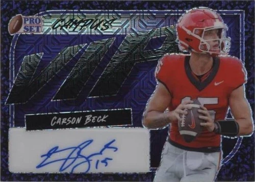 2023 Leaf Pro Set Metal Carson Beck #VIP-CB1