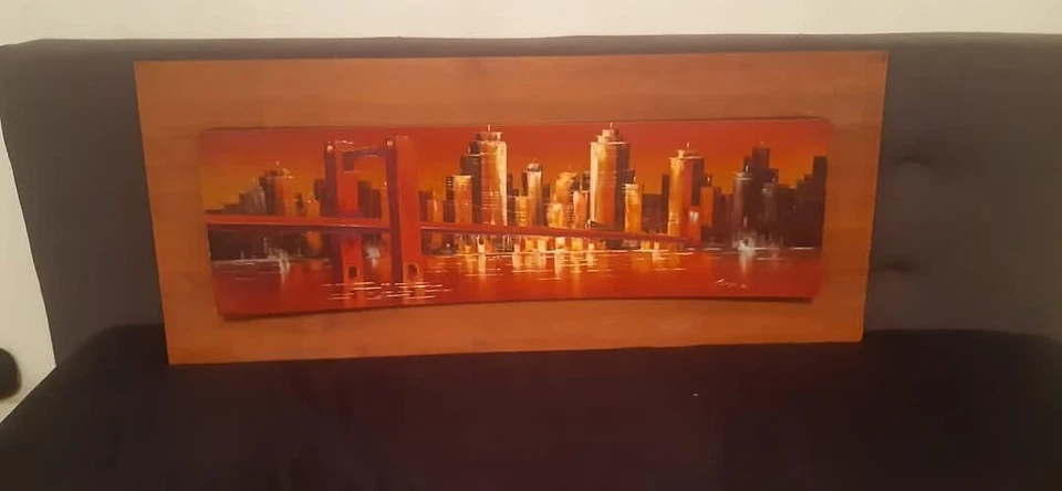 Holzbild "Golden gate bridge" - Bild 1 von 1