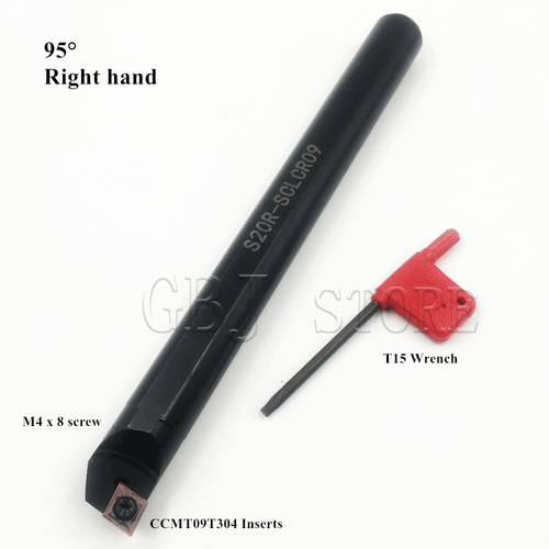 20mm S20R-SCLCR12 CNC Lathe Internal Turning Tool Holder For CCMT1204 Insert - Picture 3 of 6