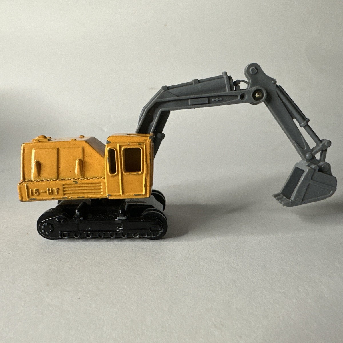 Vintage Tomica Komatsu-Bucyrus 15-HT Excavator / Digger Diecast