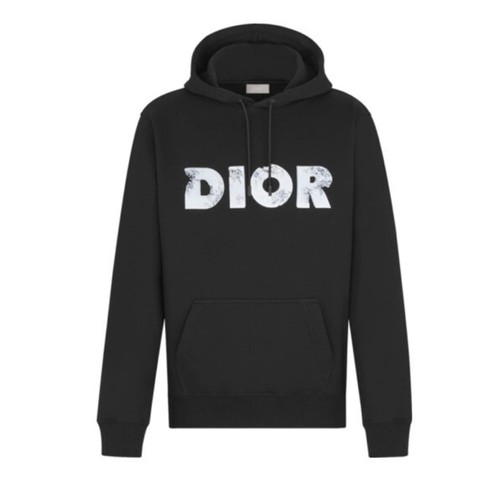 Dior x Daniel Arsham Black Eroded Logo 