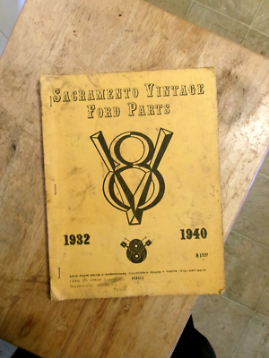 #ad Sacramento Vintage Ford Parts 1932 1940 catalog 1975 $15.34