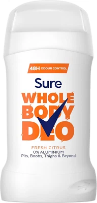 UNILEVER Sure Women’s Citrus Whole Body Deodorant Stick 50ml – 48H Odour Control