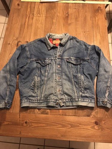 VTG Levis 70417 0814 Denim Trucker 