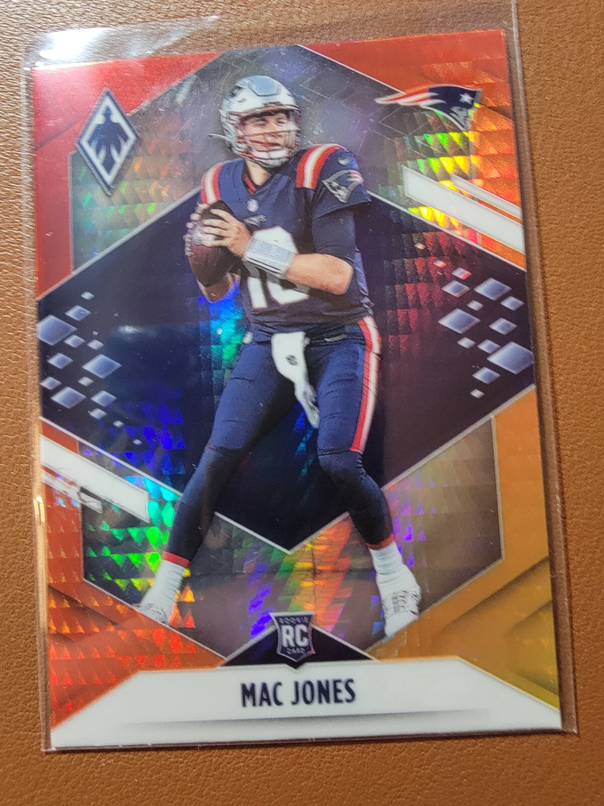 2021 Panini Phoenix - Rookie Mac Jones #109 Fire Burst (RC)