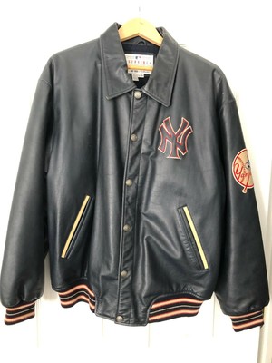 new york yankees leather jacket